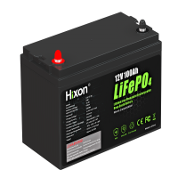 12.8V 100Ah LiFePO4 Lithium Iron Phosphate Deep Cycle Rechargeable Batteries